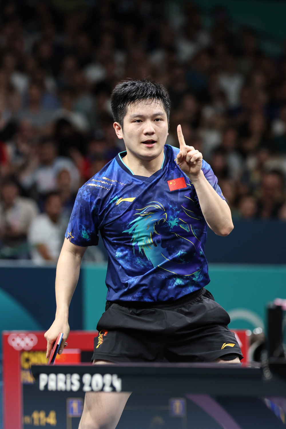 英国乒乓球队绝地反击中国乒乓球队，樊振东惊艳世界